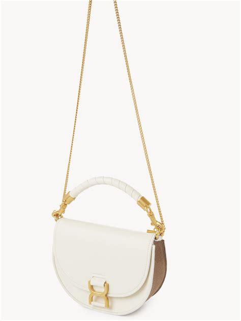 chloe marcie pouch on chain|Marcie chain flap bag in leather .